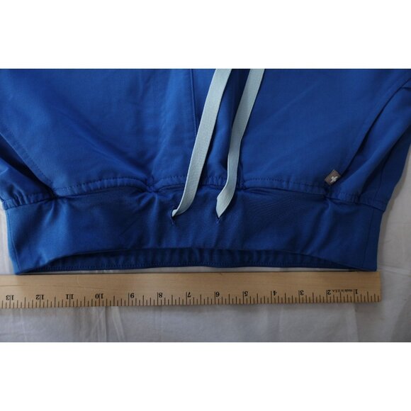 Figs Zamora Jogger Scrub Pants Womens Size Small Petite Blue Drawstring Nursing - Picture 9 of 11